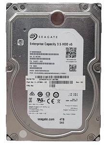 Seagate Enterprise ST4000NM0025 7.2K 4TB 3.5" SAS Hard Drive 100% Health - Picture 1 of 2