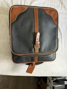 Mulberry Cabin Luggage Black Scotchgrain With Tan Trim - Picture 1 of 20