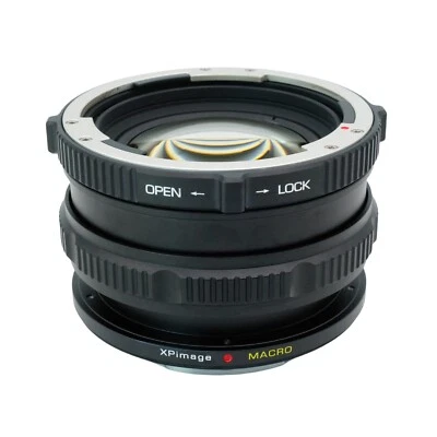 XPimage 0.8x Focal Reducer Macro Adapter for Mamiya 645 Lens to Fuji GFX Camera - Image 1 of 4