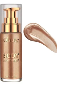 Body Illuminator Shimmer Glow Liquid - Face & Body (#01 Rose Gold ) NEW - Picture 1 of 3