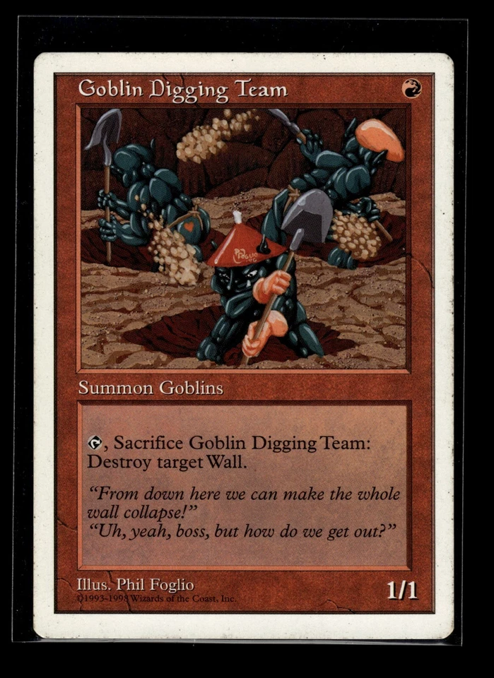 GOBLIN DIGGING TEAM Anthologies #28 ATH(MP)(MTG) - Image 1 of 1