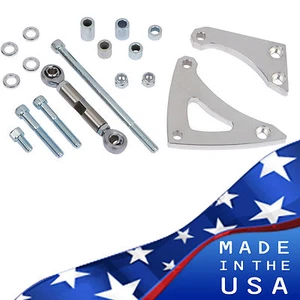 Billet Aluminio Soporte A / C Chrysler 318 340 360 Mopar Sanden Aire Acondicionado - Imagen 1 de 3