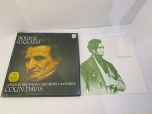 BERLIOZ REQUIEM Colin Davis London Symphony 33 1/3 LP Philips 6500 024 TC724 - Picture 1 of 1