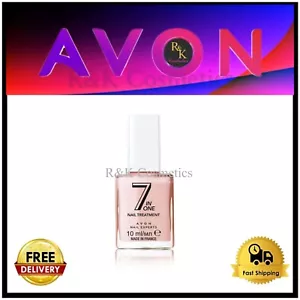 AVON 7 IN 1 NAIL TREATMENT vitamin E & C base coat strong uv filter imperfection - Picture 1 of 6