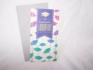Hallmark Vida Spanisch Abschluss Grußkarte/Umschlag ~ Fächer für Geschenkkarte - Bild 1 von 3