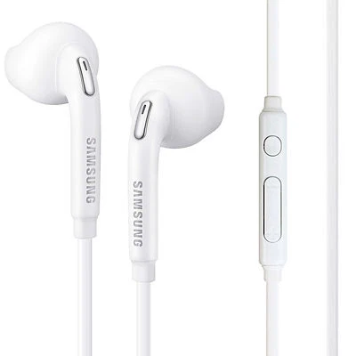 HEADPHONES 3.5 MM JACK HANDS FREE STEREO REMOTE IN WHITE BY SAMSUNG EO-EG920BW - Image 1 of 4