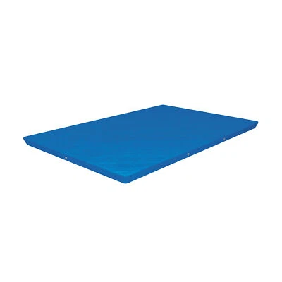 Bestway Flowclear Pro Rectangular Above Ground Swimming Pool Cover, Blue (Used) - Image 1 of 4