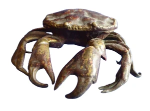 Crab Shaped Inkwell in bronze Encrier en forme de crabe Italian, Paduan ? - Imagen 1 de 9