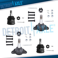 NEW Front Right and Left Lower and Upper Ball Joints for GM Vehicles Trucks