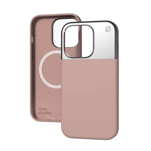 Atom Studios Split Silicone Case For Apple iPhone 14, 14 Pro & 14 Pro Max- Pink - Picture 1 of 5