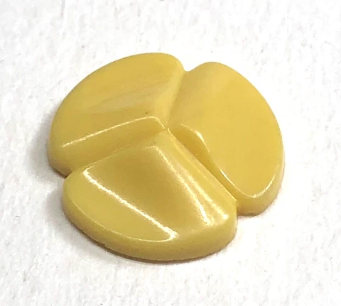 Yellow #39 - Vintage Colt Plastic Button Cover