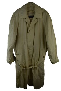 YVES SAINT LAURENT Beige Lined Trench Coat size 40/50 Mens Classic Mac Smart - Picture 1 of 14