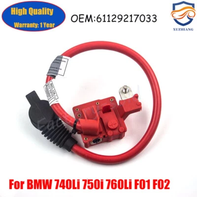 1* Cable de batería positivo para BMW F01 F02 740i 750Li 760Li Alpina B7 61129217033 Foto 1 de 4