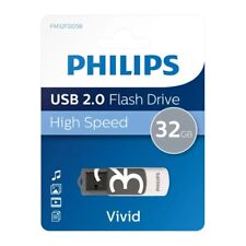 PHILIPS 32 GB USB 2.0 Vivid Pen Flash Drive Memory Stick - High Speed