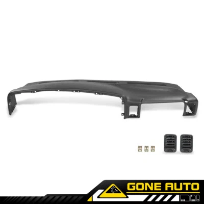 Molded Dash Cover Cap Board Fit For 1999-2006 Chevy Silverado Sierra Dark Gray - Image 1 of 4