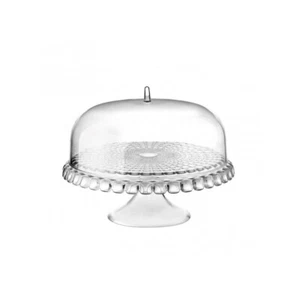 Tortiera alzata grande guzzini trasparente collezione tiffany 19940000 - Imagen 1 de 1