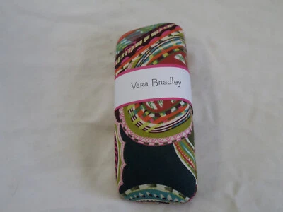 Vera Bradley  multi colored  eyeglass case  Brown Hemp  NEW  - Image 1 of 3