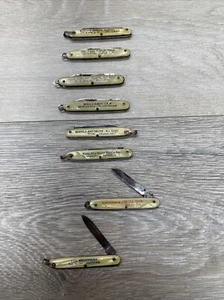 Lote De 8 - Cuchillos Publicitarios Vintage Colonial Knife Co. Providence, RI - Imagen 1 de 18