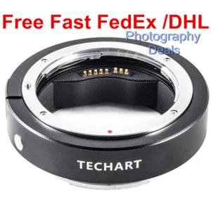 Techart EF-FG01 Auto Focus Adapter For EF Lens to for Fujifilm GFX 50R 50S 100 - Picture 1 of 7