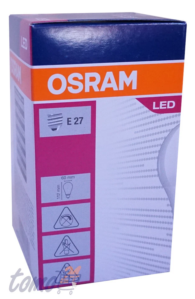 Osram LED Value Classic A 40 (E27, 5.5W=40W, 470 lm, 2700K = Warmweiß) - Bild 1 von 1