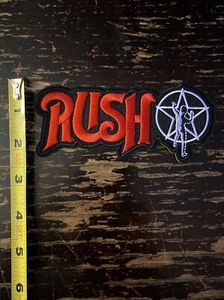 Rush (Embroidered Iron on patch) Punk/Rock/Metal/Music/Art - Picture 1 of 3