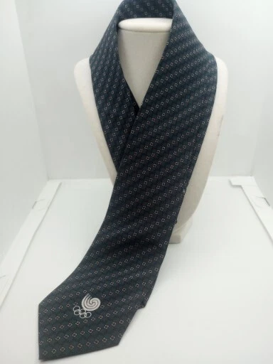 Corbata de colección de los Juegos Olímpicos de Seúl 1988 para hombre cumplidos de Lee Yong Ho Slooc Foto 1 de 4
