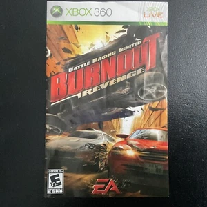 Burnout Revenge Microsoft Xbox 360 Instruction Manual Only - Picture 1 of 2