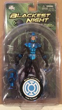 BLACKEST NIGHT SERIES 6 BLUE LANTERN THE FLASH 6.75" ACTION FIGURE NEW MOC 2010