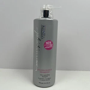 Kenra Platinum Color Charge Shampoo Unisex 31.5 oz Pump New - Picture 1 of 2