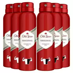 Old Spice Deodorant Body Spray, Original Scent, 150ml. (Pack Of 6) - Picture 1 of 1