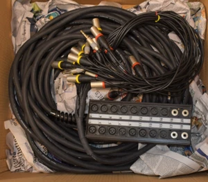 100ft Pro Co STAGEMASTER 20-CHannel Snake Cable - Picture 1 of 13