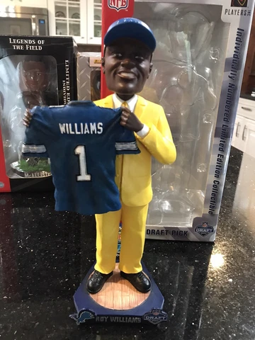 Detroit Lions Roy Williams 2004 Nfl Draft 10 inch bobblehead Cover