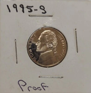 1995 S Proof Jefferson Nickel - Picture 1 of 1