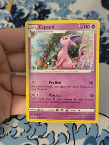 Espeon SWSH174 Sword & Shield Promo Holo Pokemon Card LP - Picture 1 of 3