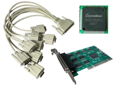 Controller Card Serie RS232 8 Ports - PCI - Systembase - Image 1 of 2