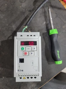 Eaton DC1-124D3NN-A20CE1 Variable Frequency Drive, 1 Hp, 200-230V, Cutler-Hammer - Picture 1 of 7