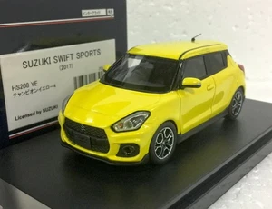1:43 Hi Story HS208YE Suzuki Swift Sport 2017 JDM resin scale model car - Picture 1 of 12