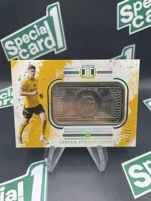 2023-24 Panini Impeccable Jorgen Strand Larsen Silver Bar /39 Fine Silver 1Ounce - Image 1 of 2