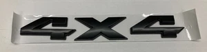4x4 Emblem Badge For Fender Side Door Nameplate - Picture 1 of 8