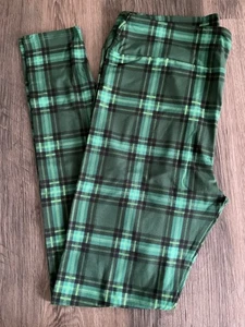 NWT LuLaRoe 2025 Warm Wishes Holiday Leggings OS One Size - As Pictured - Picture 1 of 3