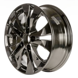 PVD Light Chrome 5 Double Spoke 17 x 6.5 Refurbished Wheel - Picture 1 of 1