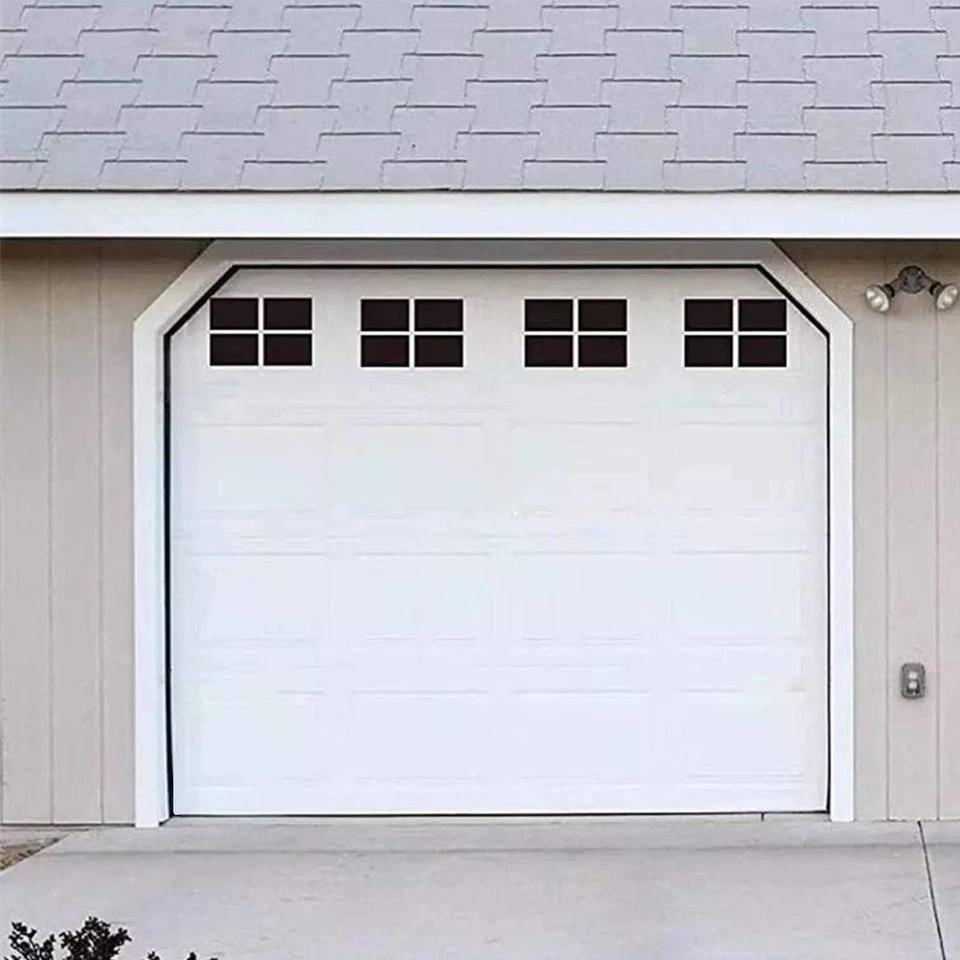 16 Paneles 6" x 4" Magnéticos Puerta de Garaje Ventanas Imitación Ventanas Herrajes Kit Deco... Foto 1 de 4