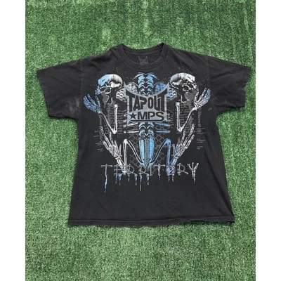 Camiseta Tapout MPS Territory Para Hombre Talla L Negra Camiseta Gráfica Esqueleto Foto 1 de 3