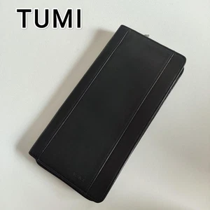 TUMI Men Wallet Clutch Bag Passport Long Leather Limited Edition VHTF Rare Popul - Picture 1 of 10