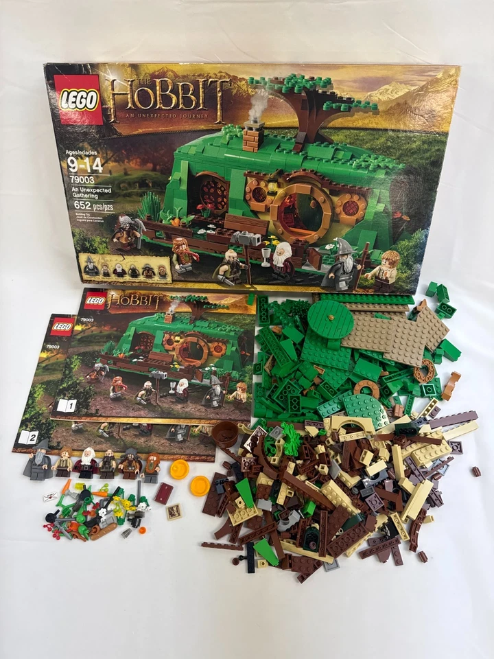LEGO 79003 The Hobbit An Unexpected Gathering 99.9% Complete - Image 1 of 4