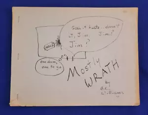 Mostly Wrath de B.C. Williams - Star Trek Fanzine (1983) - Imagen 1 de 2