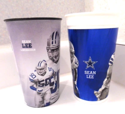2 tazas SEAN LEE Dallas Cowboys 7-11 - 2017 y 2018 - 32 oz Foto 1 de 4