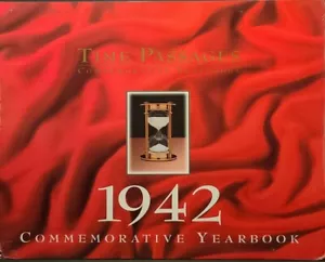 1942 Time Passages Commemorative Year in Review Book of Memories -Factory Sealed - Foto 1 di 2