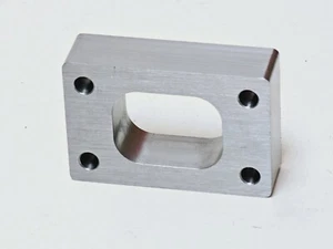 Brida de entrada turbo espaciadora T25 T28 1,00" CNC T2 GT28 GT28R GT2860 GT28RS Garrett - Imagen 1 de 2