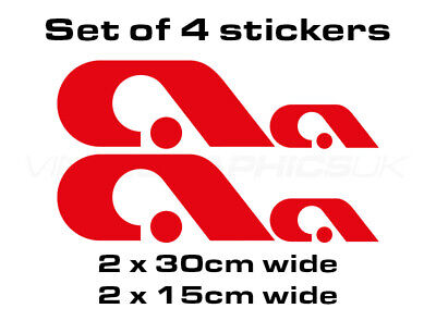 ADRIA Logo Set of 4 Caravan/Motorhome Sticker...
